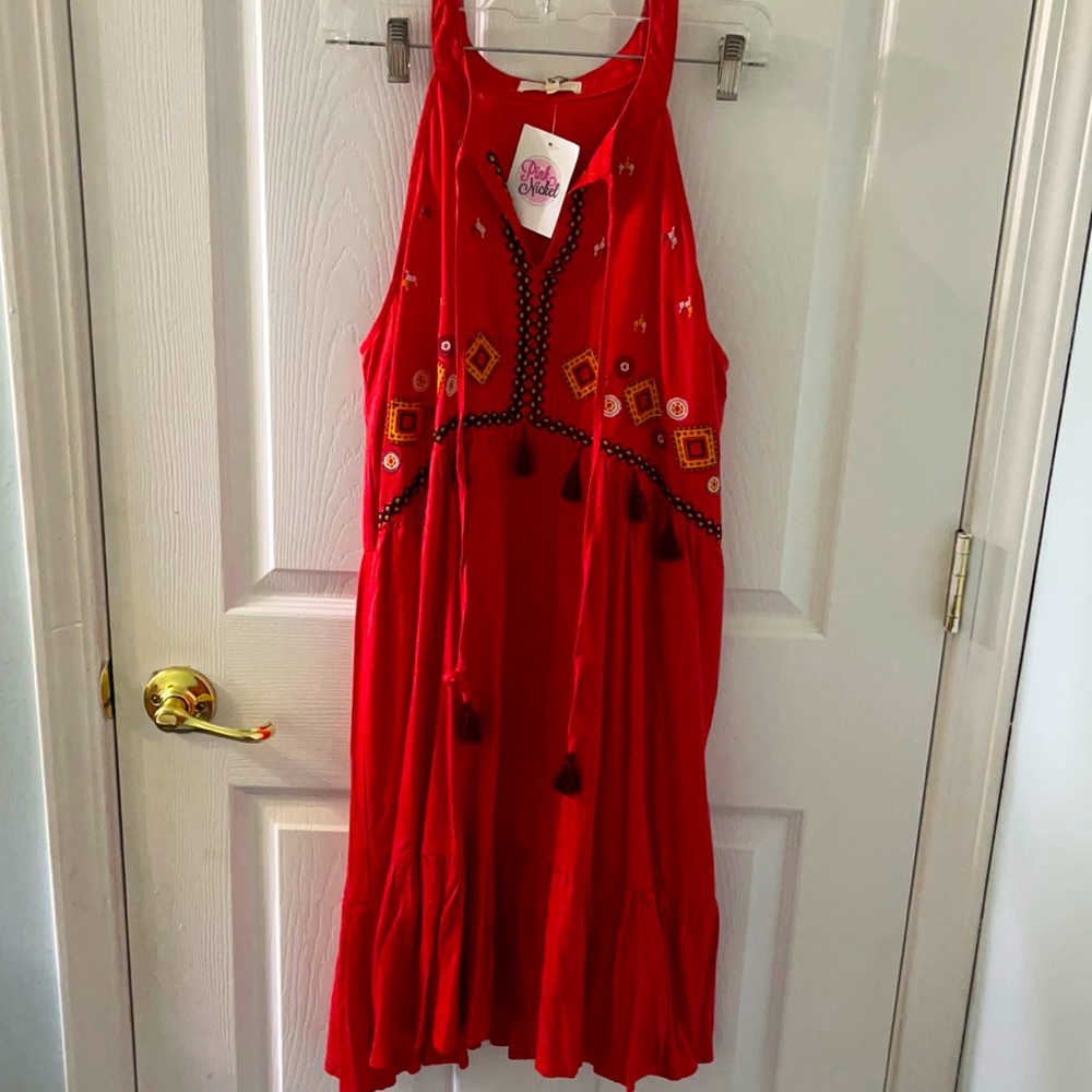 Easil médium linen dress